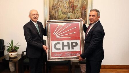 Beydağ Belediye Belediye Başkanı Feridun Yılmazlar, Kılıçdaroğlu’nu Ziyaret Etti