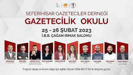 Seferihisar’da Gazetecilik Okulu Başlıyor