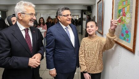Çocuklar hayallerindeki kenti çizdiler