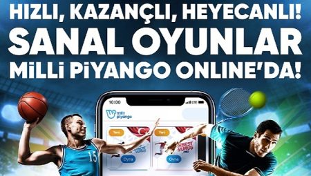 Oyunseverlere müjde! Sanal Oyunlar şimdi Milli Piyango Online’da