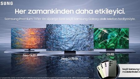 Samsung’dan premium TV alacaklara ön siparişe özel premium Galaxy akıllı telefon hediyesi