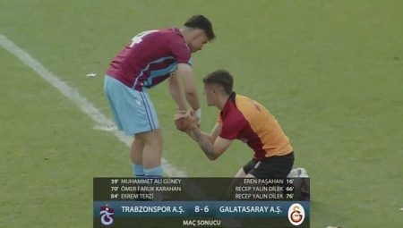 U17 Elit Ligi 3.lük Maçında Trabzonspor – Galatasaray ile Karşı Karşıya geldi